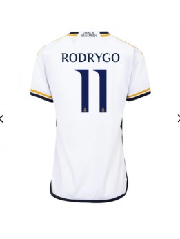 Billige Real Madrid Rodrygo Goes #11 Hjemmedrakt Dame 2023-24 Kortermet